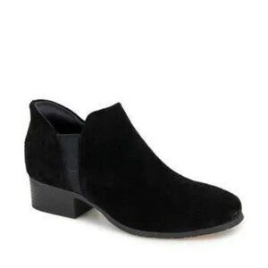 Kenneth Cole Reaction Serafina EZ-ON Ankle Bootie in Black Suede - Size: 8
